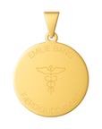 Vedhæng til læge – med caduceus symbol